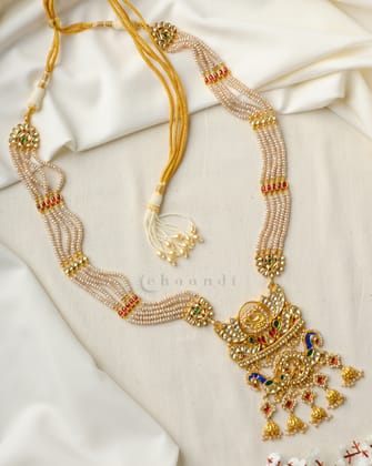 Gold Polish Silver Necklace CHN1715