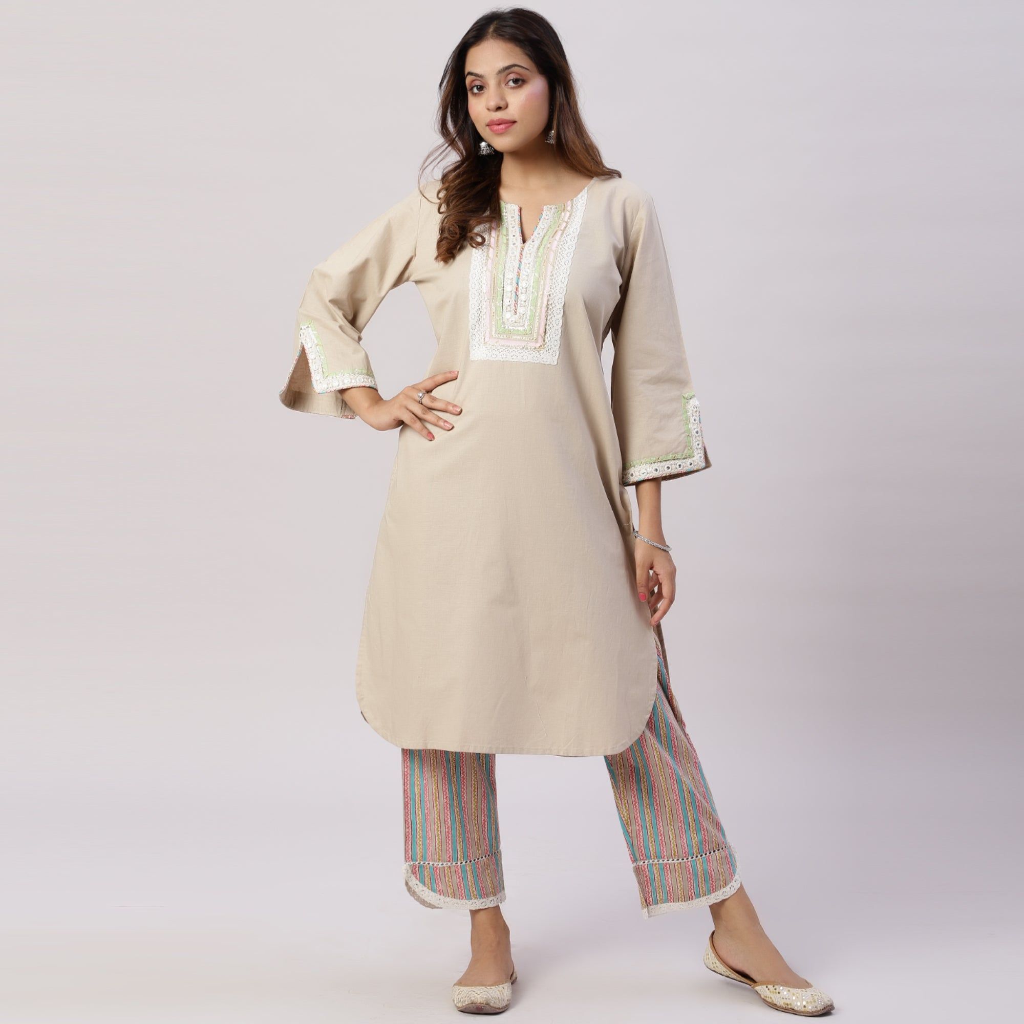 Cotton Linen co-ord set-XS