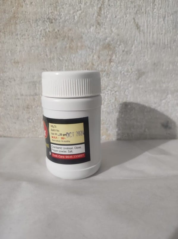 Organic tooth powder (Umikari)