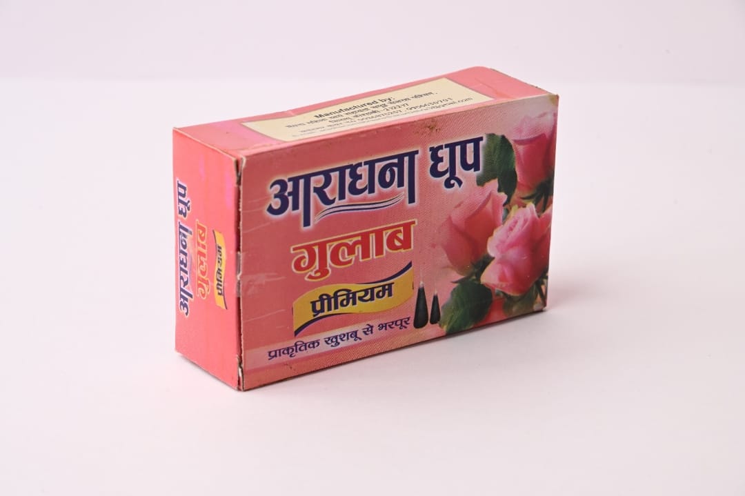 Gulab Dhoop Batti (Pack of 12)