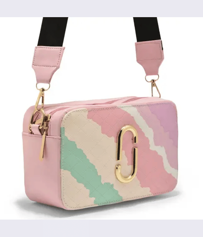 Astute Designer Sling Bag for Women - Pink