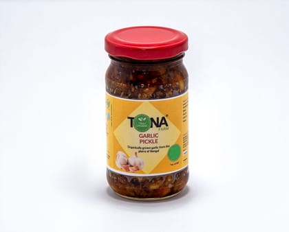 Tona Organic Garlic Pickle, 200 gm