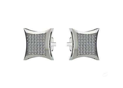 Radiant Kite Shaped Cufflinks for Men