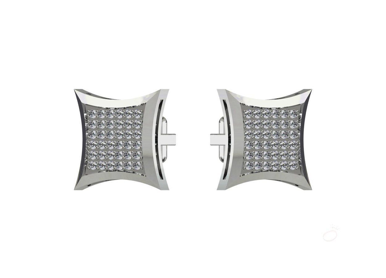 Radiant Kite Shaped Cufflinks for Men