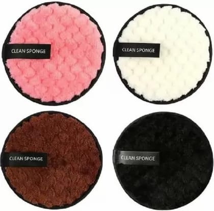 Reusable Remover Cleansing Pads Easily Removes Face & Eye Makeup Makeup Remover