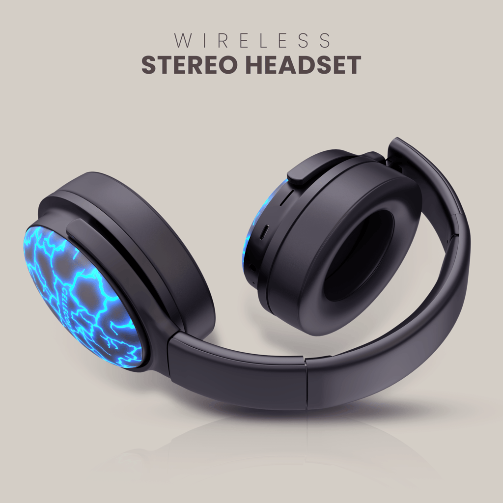 Cellecor Bas with 15 Hours Playtime, AUX, BT v5.3, Foldable Design, Bluetooth Gaming