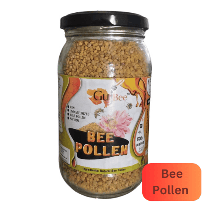 Gujbee Pure Bee Pollen 250g | 100% Natural Superfood by Gujarat Beekeepers