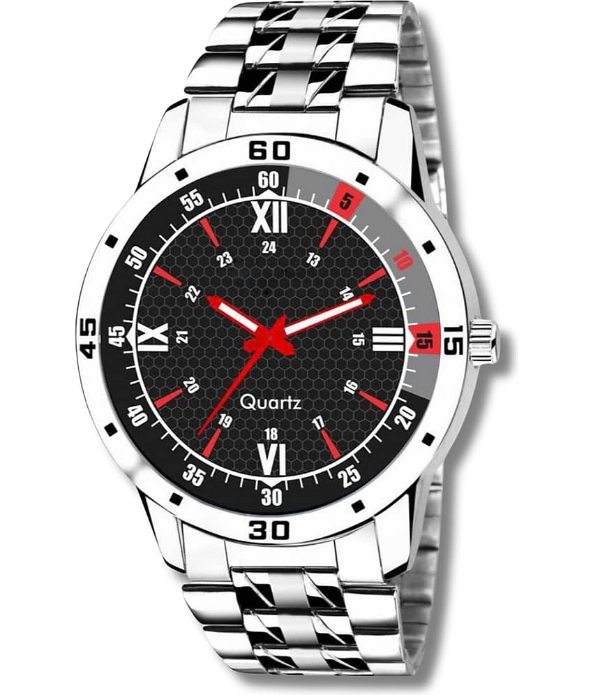 AQUA BLISS Silver Stainless Steel Analog Men's Watch