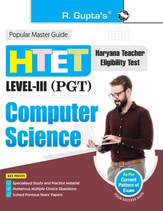 HTET: PGT (Post Graduate Teacher) Computer Science (Level III) Exam Guide [Paperback] [Sep 02, 2024] RPH Editorial Board