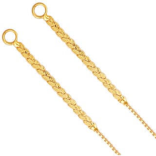 Kanchain Ear chain kanoti ear Cuff Ear to Ear Chain for Women and Girls- (VFJ1023KC)