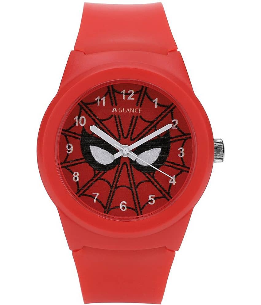 Aglance - Red Dial Analog Boys Watch ( Pack of 1 )