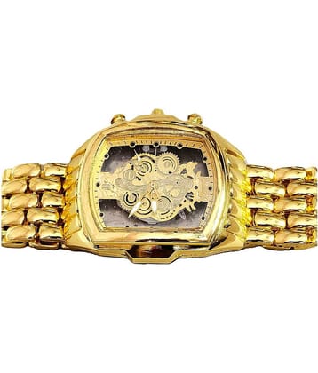 Renaissance Traders Gold Metal Analog Men's Watch