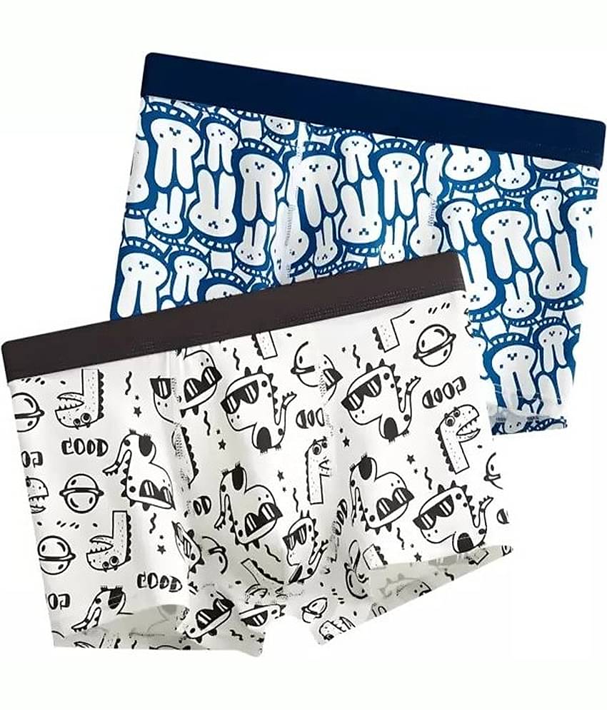 Cavenders Pack of 2 Nylon Trunks For Men's ( Multicolor )