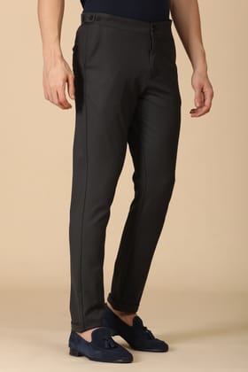Retro - Formal Stretch Trouser - Dk Grey-S-30 / DK GREY