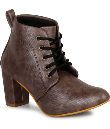 Saheb - Brown Women's Ankle Length Boots