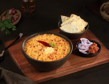 Ghee Toor Dal Khichdi Thali