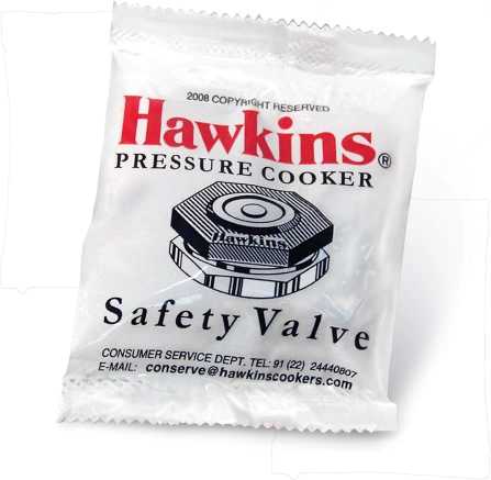 Hawkins Aluminium Safety Valve For All Hawkins Pressure Cookers From 1.5 Litre To 14 Litre, Black, Standard (Hsfvalce), 14 Liter