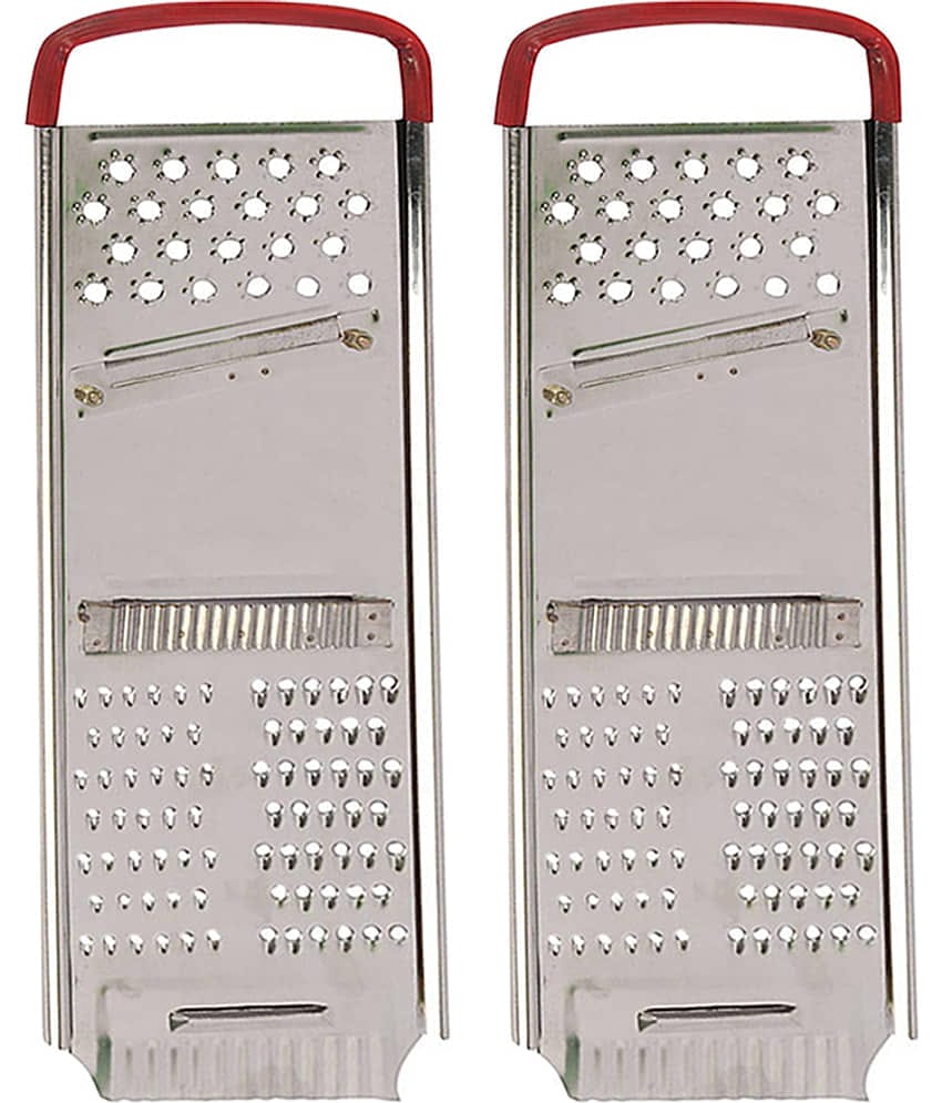 OC9 Stainless Steel Vegetable Grater ( Pack of 1 ) - Silver