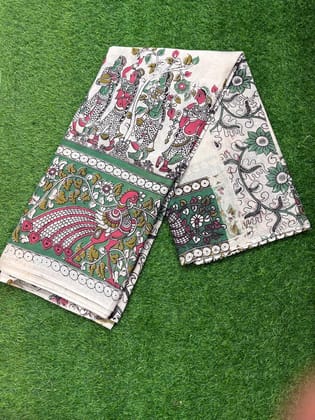 Kalamkari pure cotton Natural dye saree