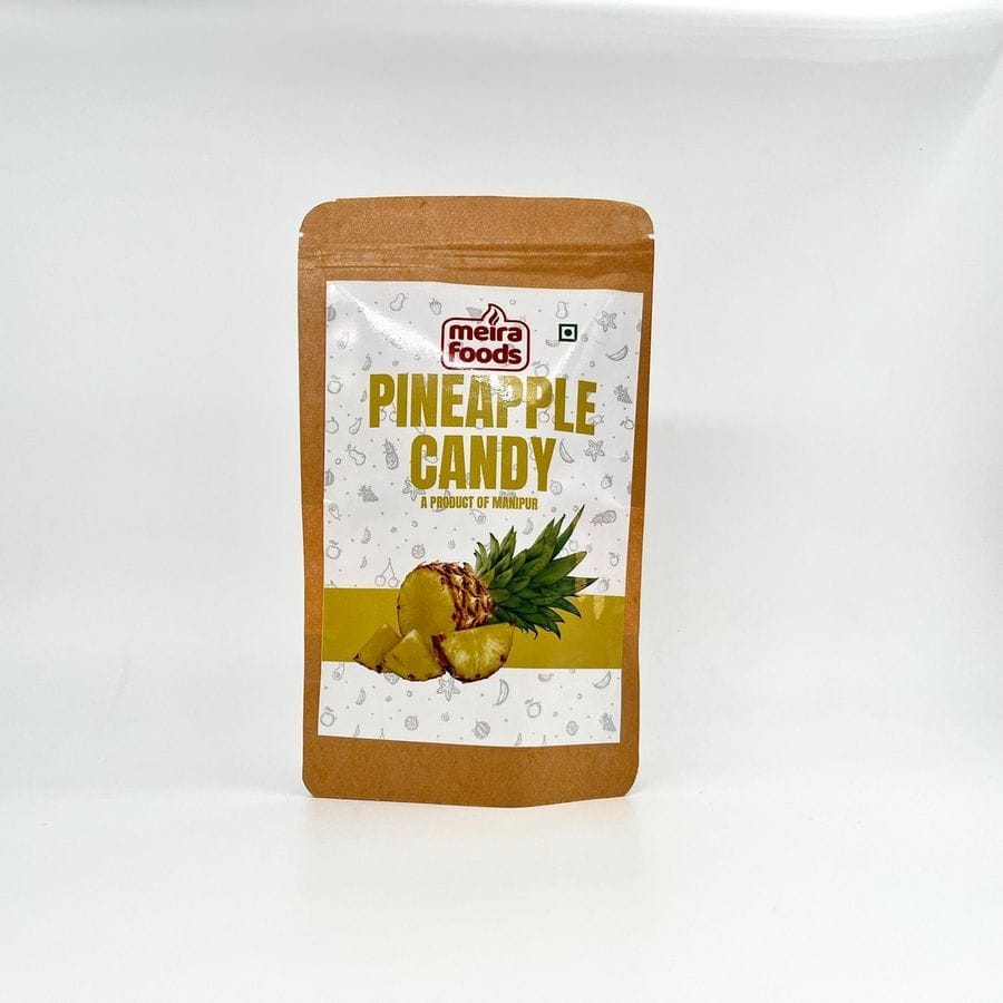 Pineapple Candies - 80 gm