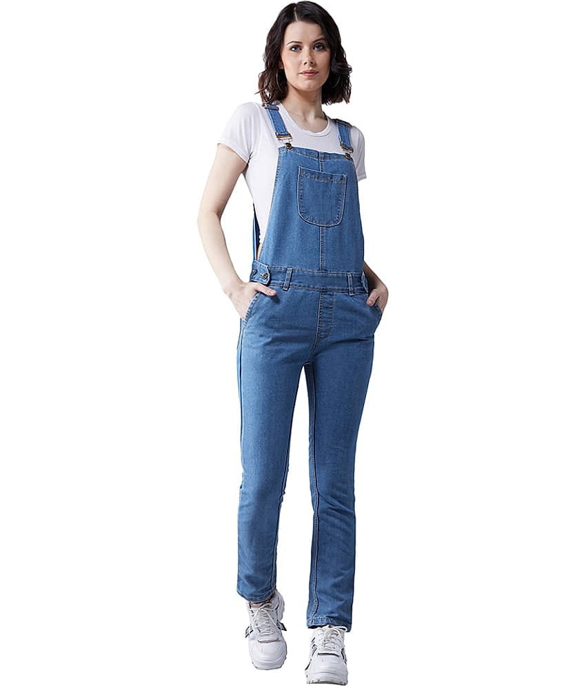 Dolce Crudo Denim Jeans Dungarees - Blue