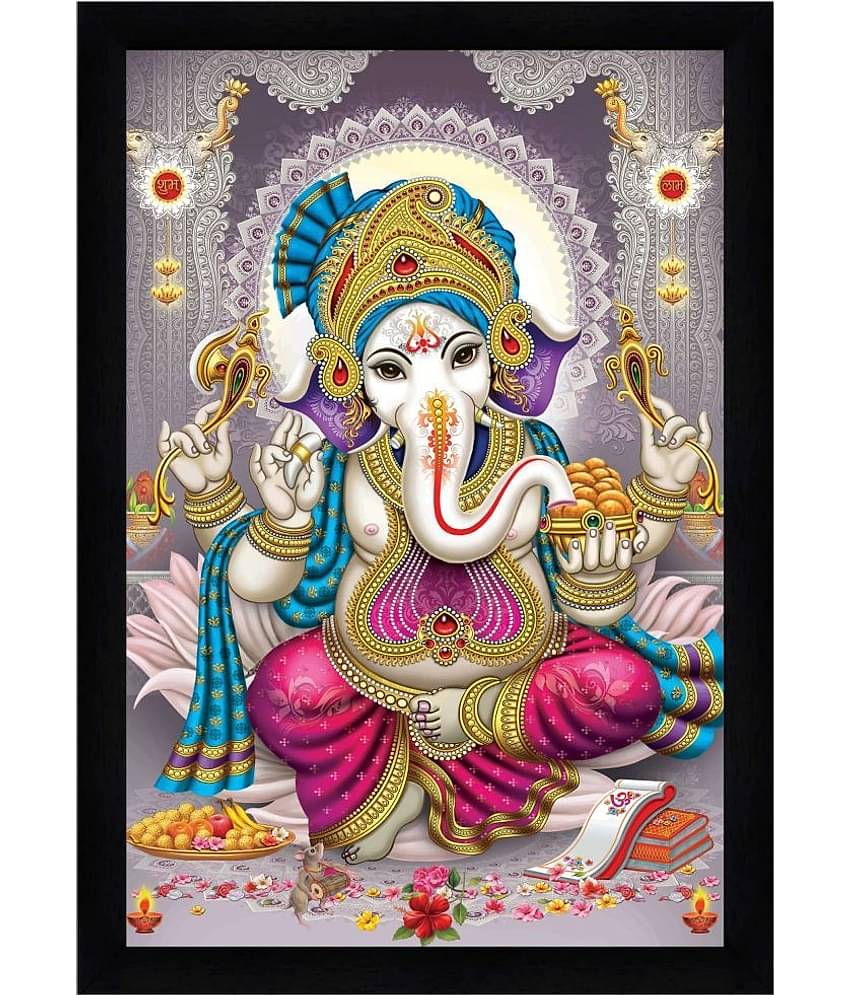 Indianara - Religious Painting With Frame