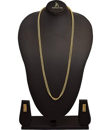 JFL - Jewellery For Less Golden Copper Necklace Set ( Pack of 1 )