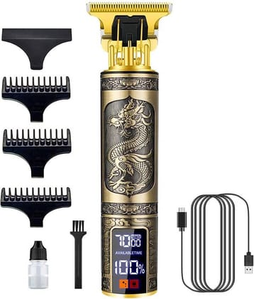 geemy Digital Display Multicolor Cordless Beard Trimmer With 120 minutes Runtime