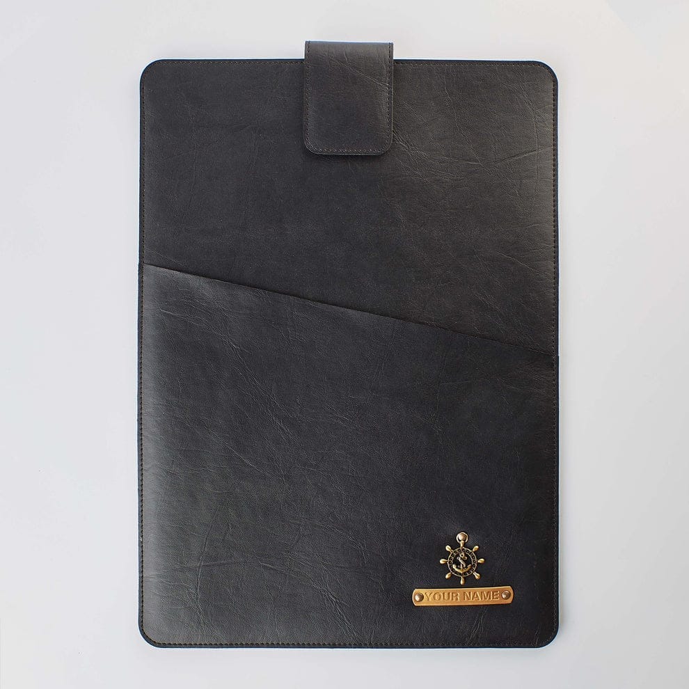 Personalized Office Laptop Sleeve-(Black)