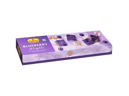 Haldiram's Blueberry Delights Packed Sweets - 125 Gm - Pack of 2
