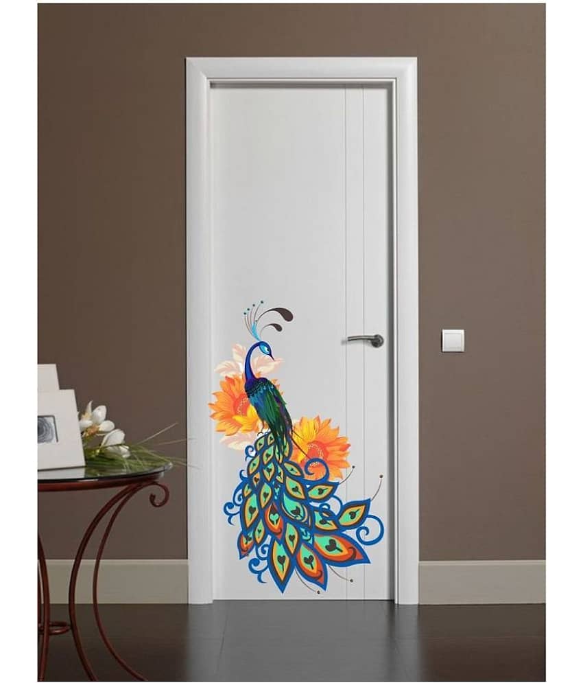 Decor Villa Door Sticker ( 35 x 58 cms )