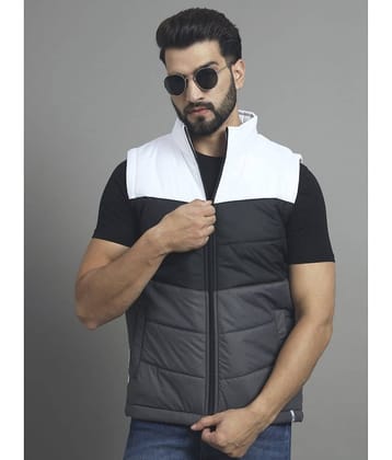 renuovo Polyester Men's Puffer Jacket - White ( Pack of 1 )