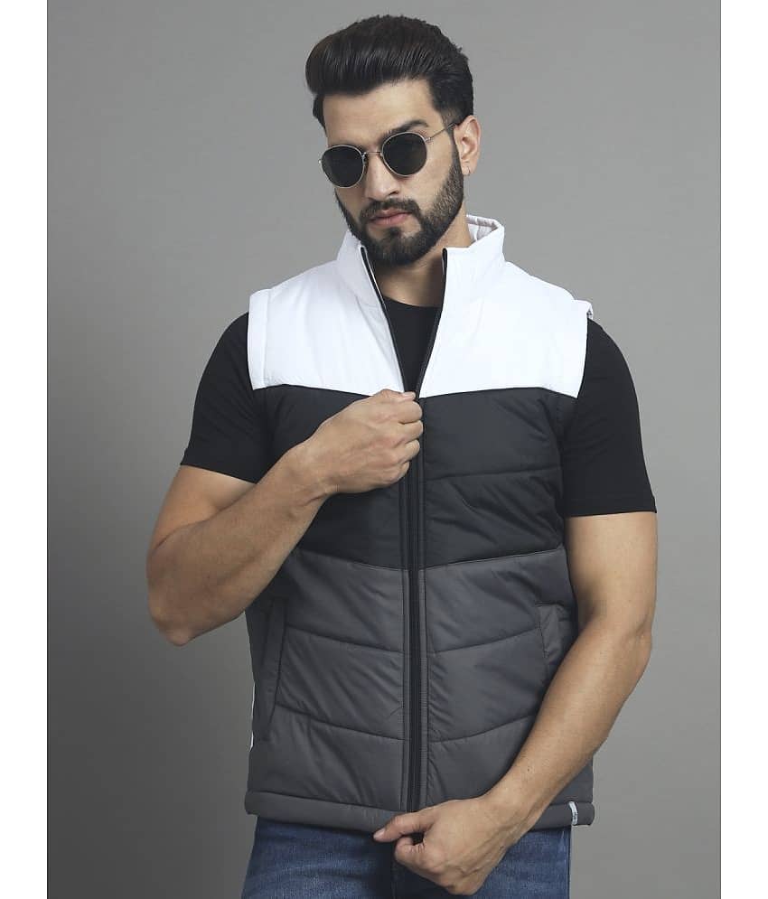 renuovo Polyester Men's Puffer Jacket - White ( Pack of 1 )