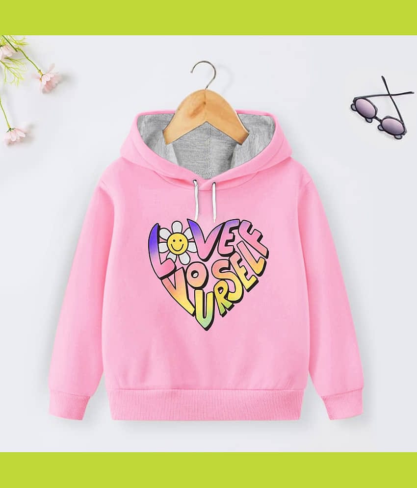 Trampoline Single Girls Cotton Blend Sweatshirt ( Black )