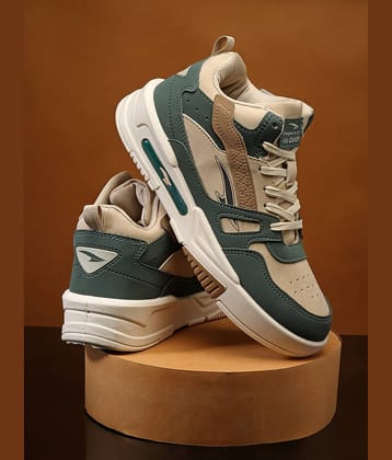 ASIAN MEXICO-11 Beige Men's Sneakers