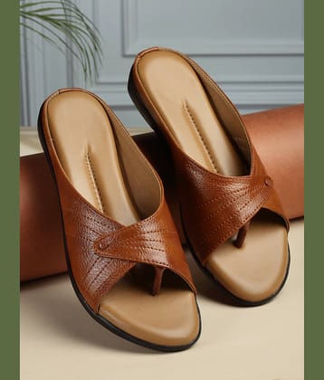 Sneakersvilla Tan Women's Flats