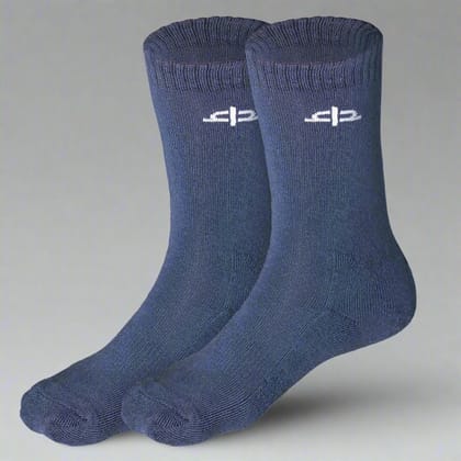 Heelium Bamboo Kids Crew Socks - 2 Pairs-Age 6-8 Years / Dark Grey | Dark Grey