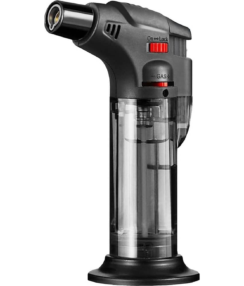 RAMDEV ENTERPRISE Multicolor Plastic Kitchen Blow Torch/Jet Flame Lighter ( Pack of 1 )