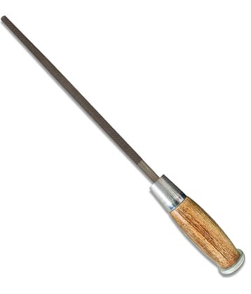 Amb File Wooden Handle Steel Cut Round 6 Inches