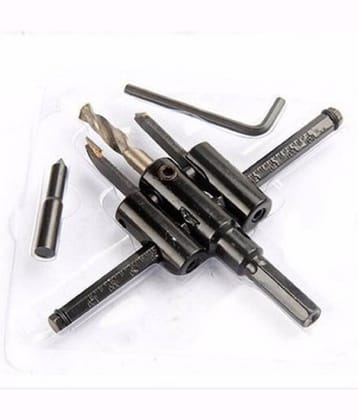 Adjustable 30mm-120mm Circle Hole Saw Drill Bit Cutter Kit DIY Tool Brand