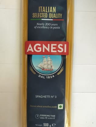 Italian Selected quality Agnesi Dal 1824 Spaghetti n° 3 