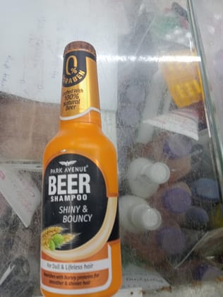 Beer Shampoo Shiny & Bouncy 