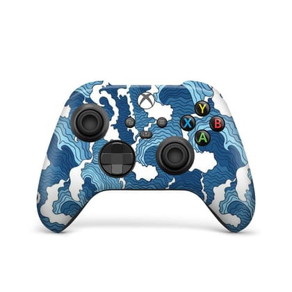 Blue Waves Joystick Controller Skin Blue Waves Joystick Controller Skin