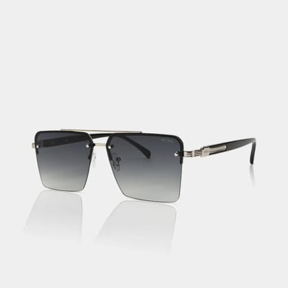 MOONX ICONIC S3 – UV400 Square Metal Frame Sunglasses (Unisex)