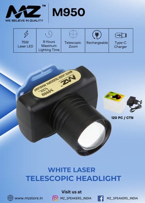 M950 WHITE LASER TELESCOPE