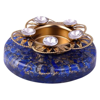 Tealight Holders with Natural Crystal Stone, Decorative,Votive Candle Holder, Tealight Candle Holder for Romantic Candle, Night, Dinner,Wedding,Bathroom, Diwali, Chirstmas(KI_099) by Krishna Impex Tealight Holders with Natural Crystal Stone, Decorative,Votive Candle Holder, Tealight Candle Holder for Romantic Candle, Night, Dinner,Wedding,Bathroom, Diwali, Chirstmas(KI_099) by Krishna Impex