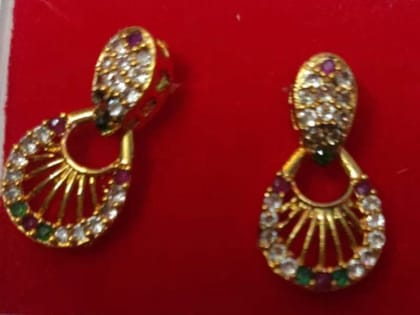 Rolled Gold Earrings