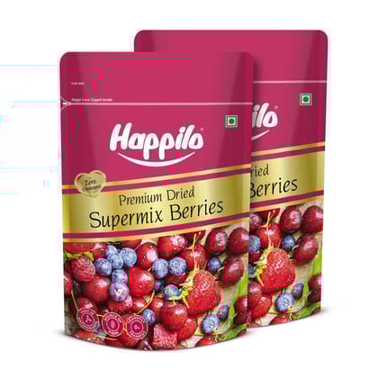 Happilo Premium International Supermix Berries 200g (Pack of 2)