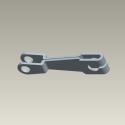ARM RR. BRAKE - Splendor+ - 43410KCC900S