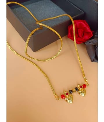 JIPPA Golden Mangalsutra ( Pack of 1 )